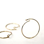 14K Gold filled Hoop Pierced earring 16mm