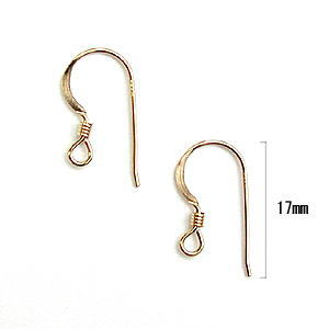 Hook earrings Coil