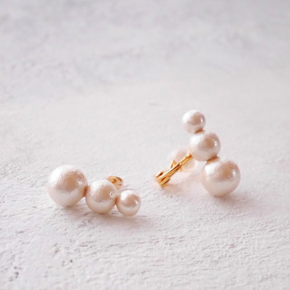 Cotton Pearl Ear Caff