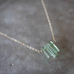 Green Tourmaline Necklace