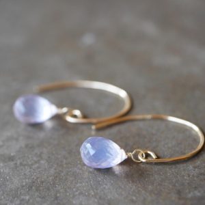 Kunzite earrings