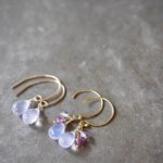 Kunzite earrings