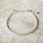 white sillimanite bracelet