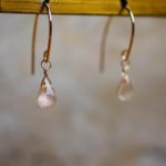 Oregon sunstone earrings