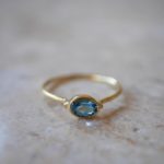 London blue topaz ring