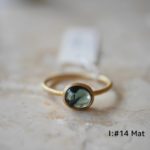 Colorful sapphire ring