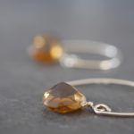 Brandy Quartz earrings