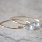 Aquamarine Drop Earrings