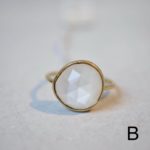 white moonstone ring