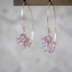 Strawberry Quartz Berry Earrings