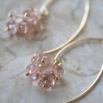 Strawberry Quartz Berry Earrings