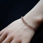 Color changing garnet bracelet