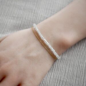 White Zircon Bracelet