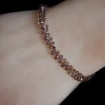 Color changing garnet bracelet