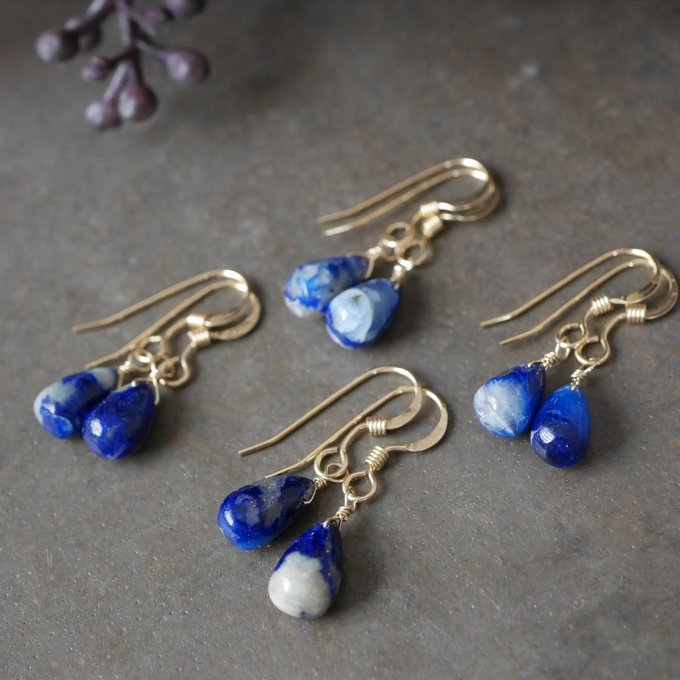 Afghanite Drop Earrings