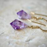 Amethyst Chandelier Earrings