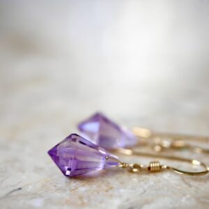 Amethyst Chandelier Earrings