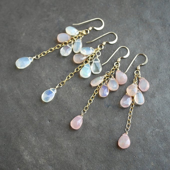 Opal Mermaid Earrings